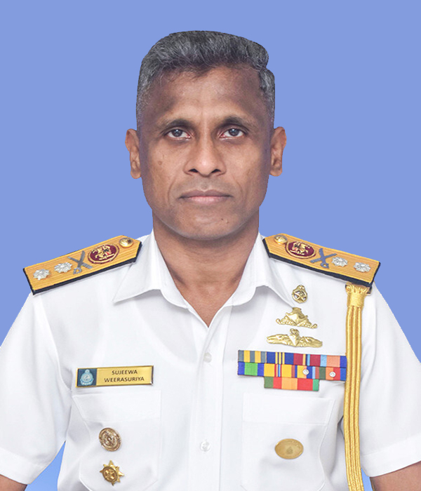 Rear Admiral GSD Weerasuriya - Commandant Volunteer Naval Force
