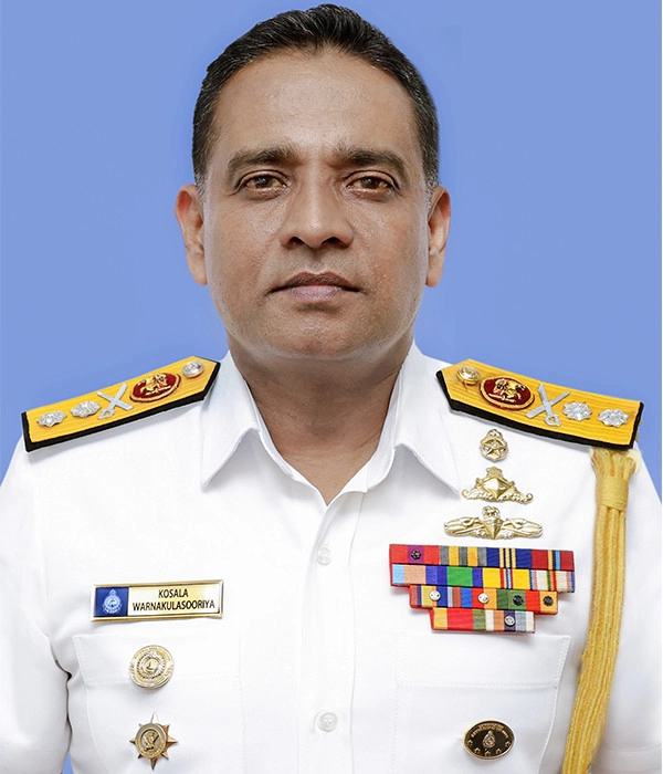 Rear Admiral PK Warnakulasooriya - Commander Eastern Naval Area